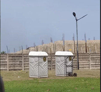 Professional restroom facility installation