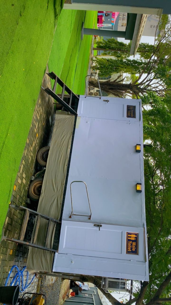 Custom luxury mobile toilet